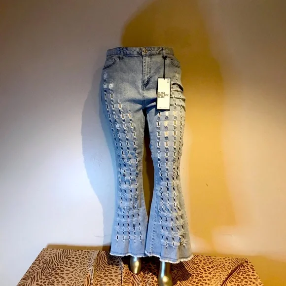 Plus Denim Jeans - Picture 3 of 5